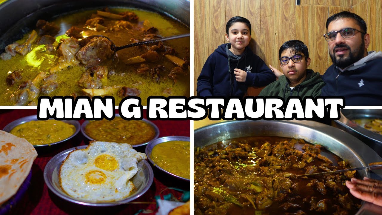 I Tried MIAN JEE RESTAURANT'S FAMOUS SHAHI DAAL