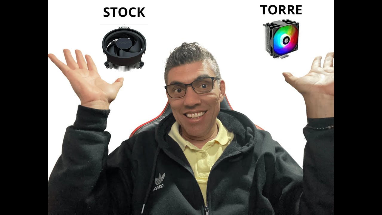 Disipador De Stock AMD a prueba vs Cooler Master Hyper 212 Halo.