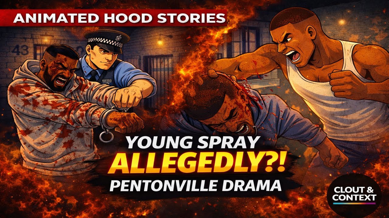 Animated Hood Stories Ep.1 | Young Spray, Jimmy & Zorro in HMP Pentonville… ALLEGEDLY 👀