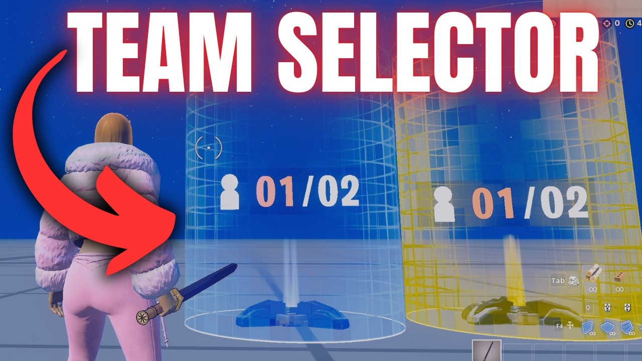 Как создать селектор команды в творческом режиме Fortnite | Полное руководство 2025 года