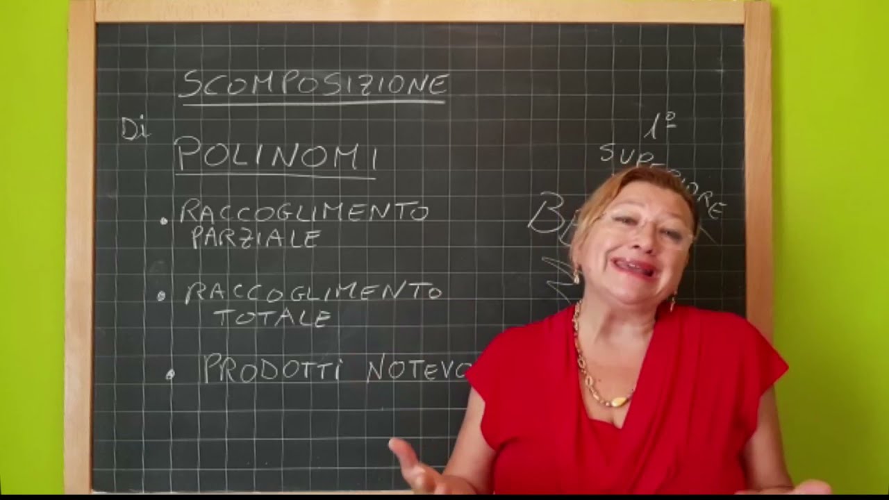 67 Scomposizione di polinomi, metodo del raccoglimento e con i prodotti notevoli