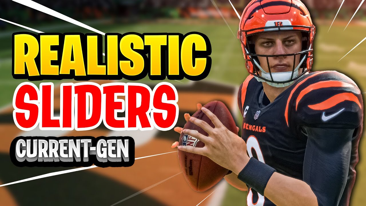 REALISTIC Madden 22 Sliders - CURRENT GEN