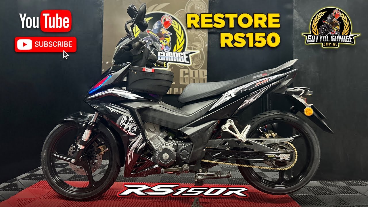 HONDA RS RESTORE DI BOTTOL GARAGE 🔥