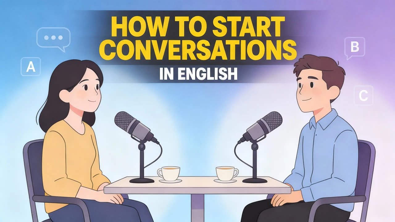 How to Start Conversations in English | Easy Speaking Practice for Beginners