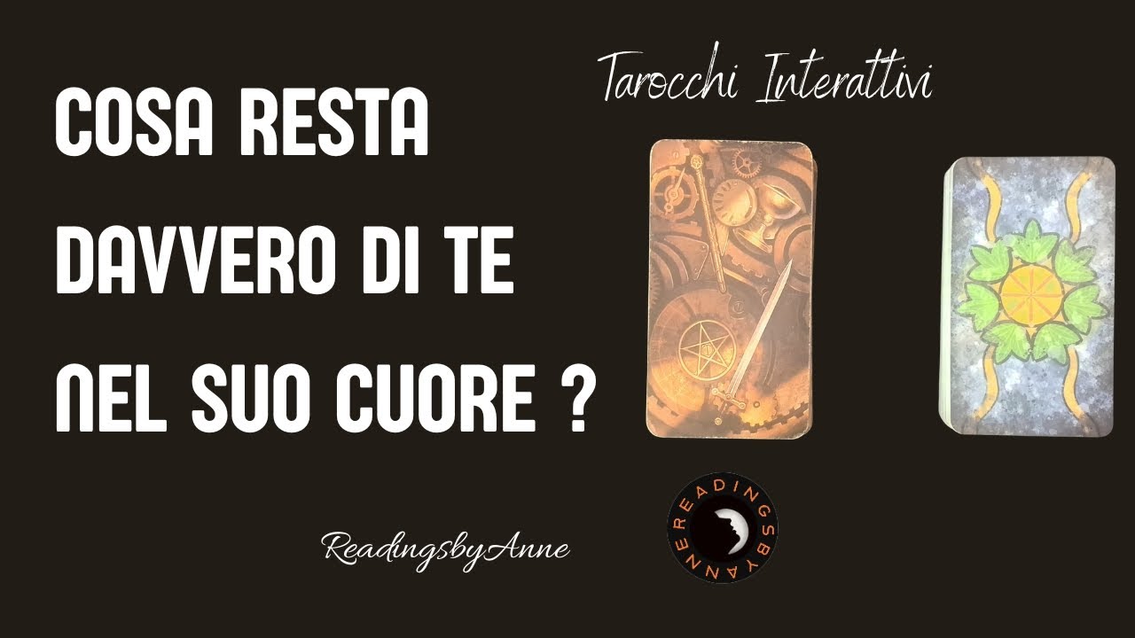 Ti pensa ancora o ti ha lasciato andare? 🖤