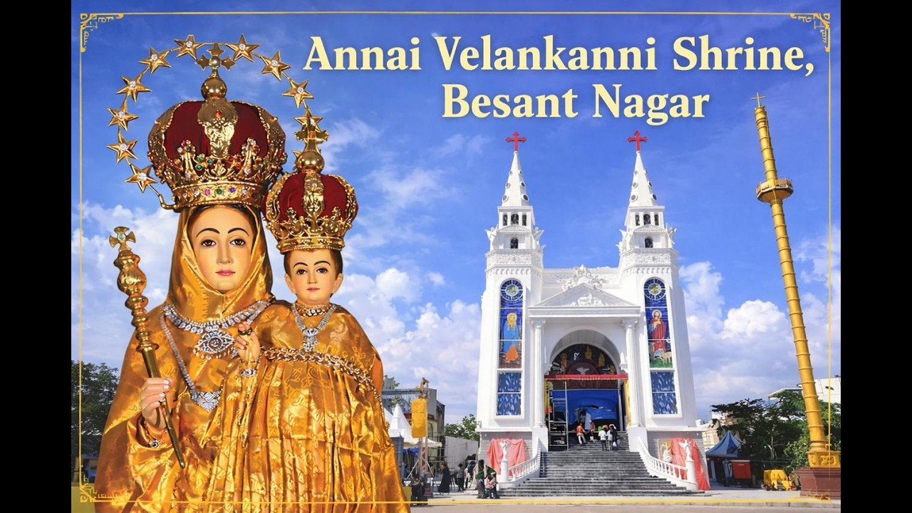 LIVE - SUNDAY HOLY MASS ||9:15 AM || ANNAI VAILANKANNI SHRINE || BESANT NAGAR