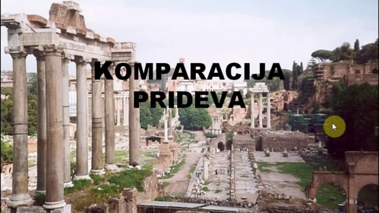 Komparacija prideva