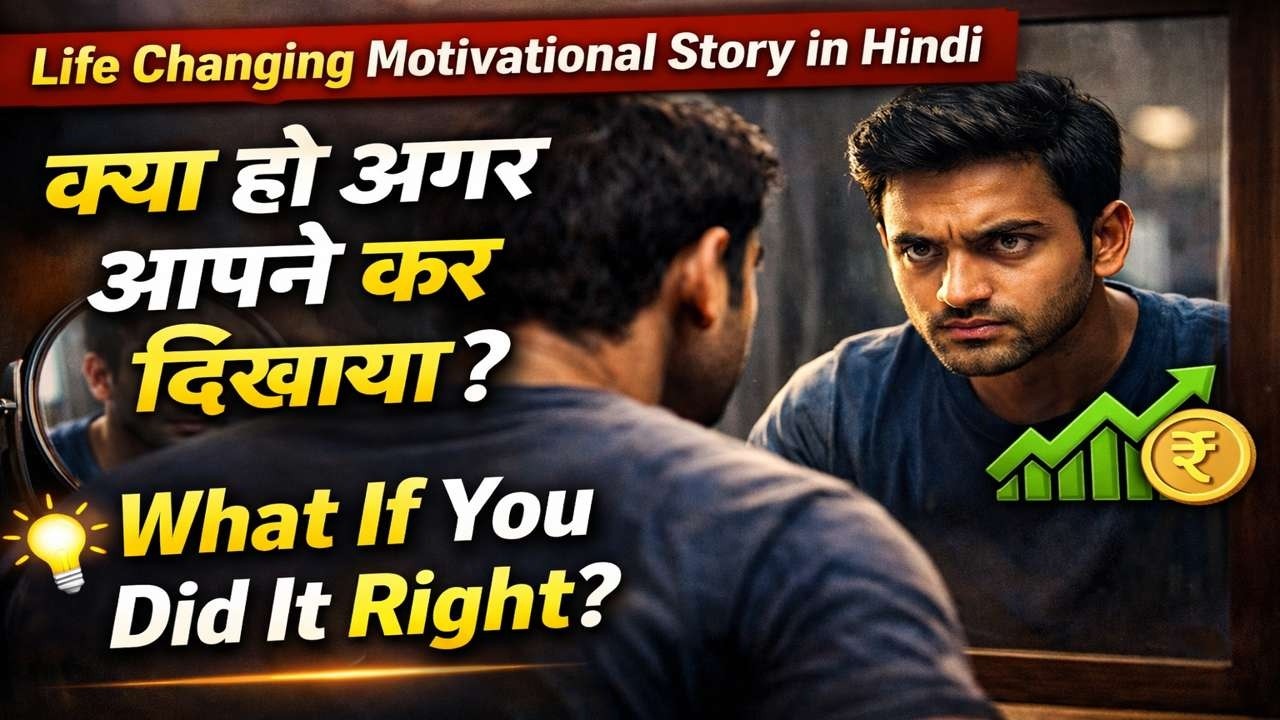 Life Changing Motivational Story in Hindi | What If You Did It Right?