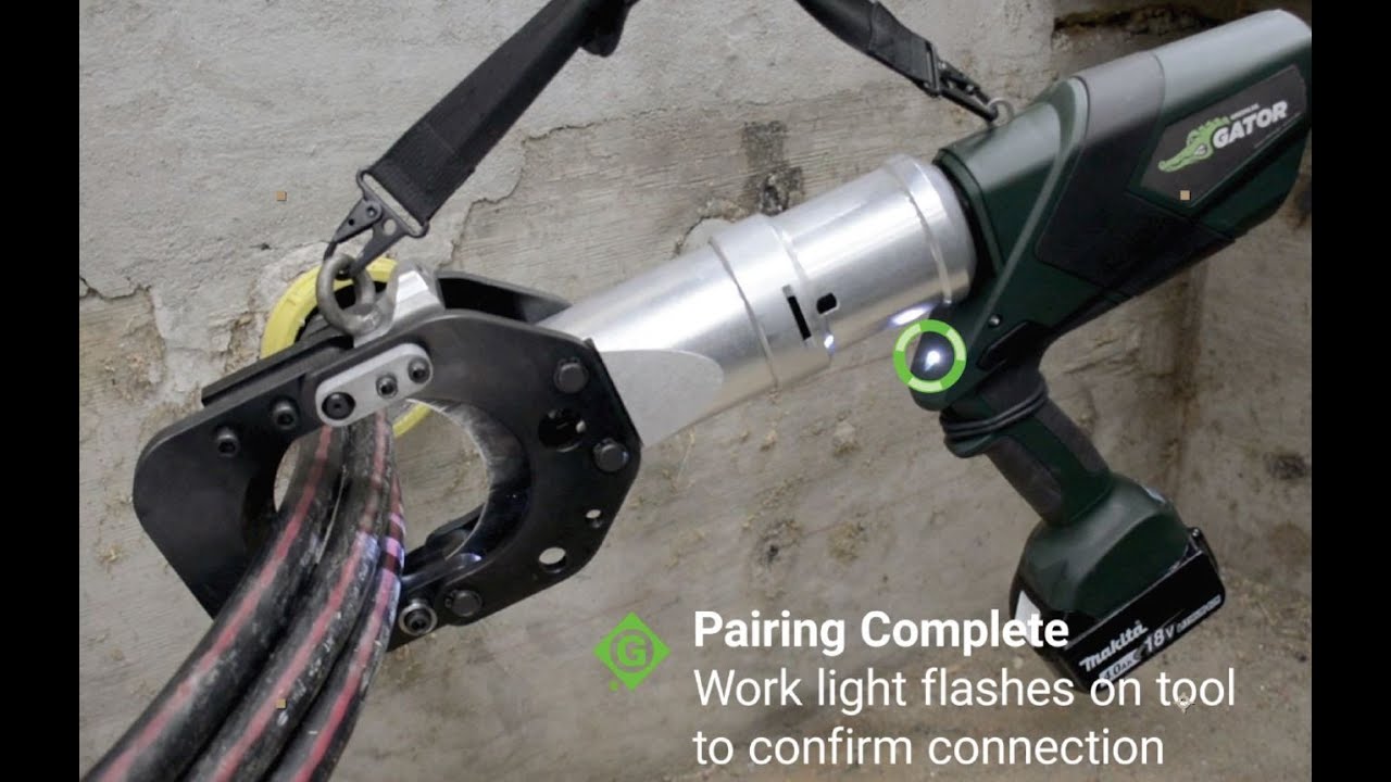 Greenlee ESG105LXR Remote Cable Cutter Demonstration & Features