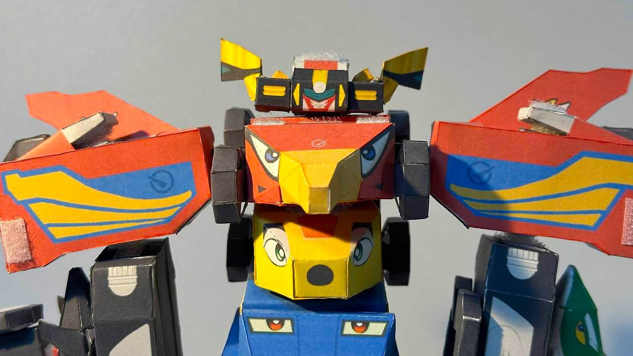 종이로 엔진킹 G6 만들기