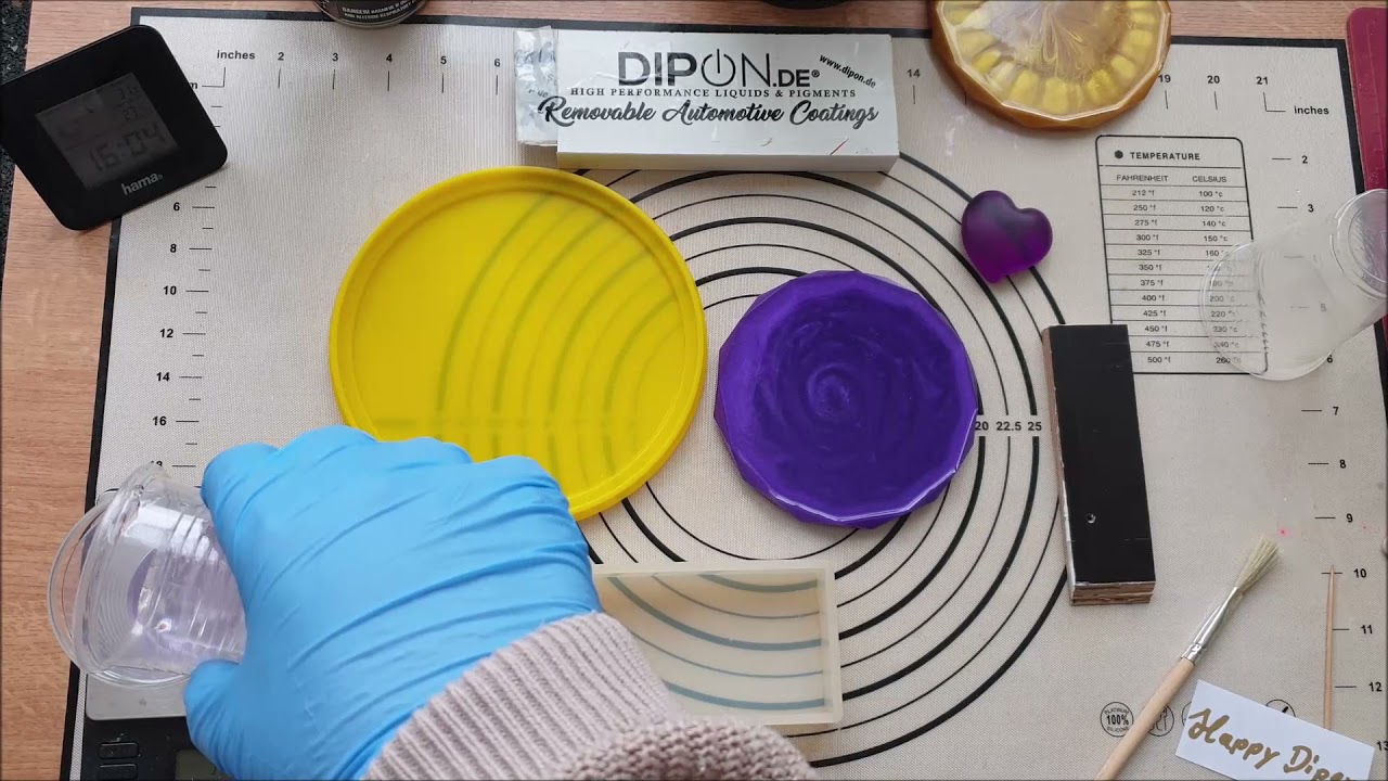 #dipon de Flexible Doming, Canvas & Sealing Epoxy