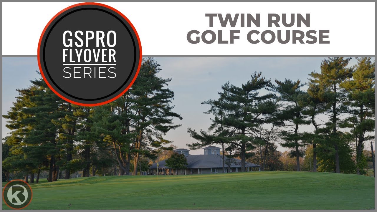 Видеообзор поля для гольфа GSPro – поле для гольфа Twin Run – спроектировано Д. Леносом.