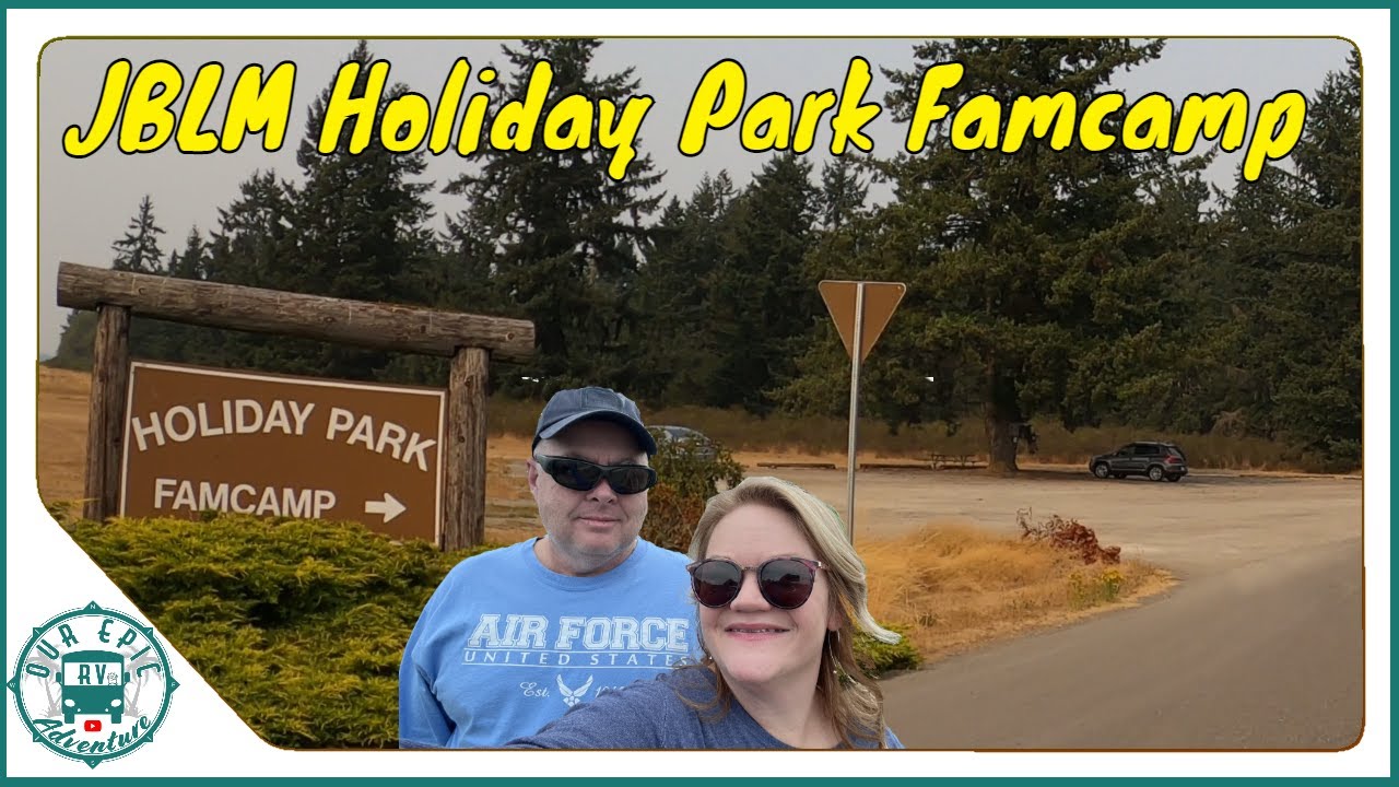 Military Campground near Tacoma, WA!  JBLM's Holiday Park is a great place to enjoy the shade!