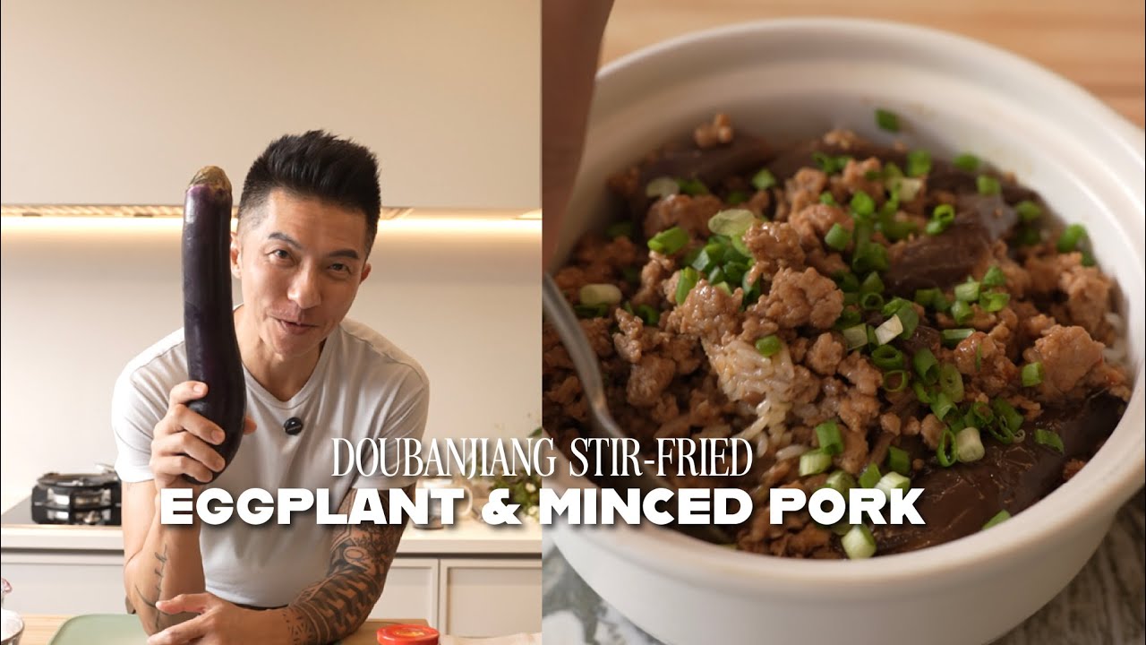 DOUBANJIANG CLAYPOT EGGPLANT & MINCED PORK