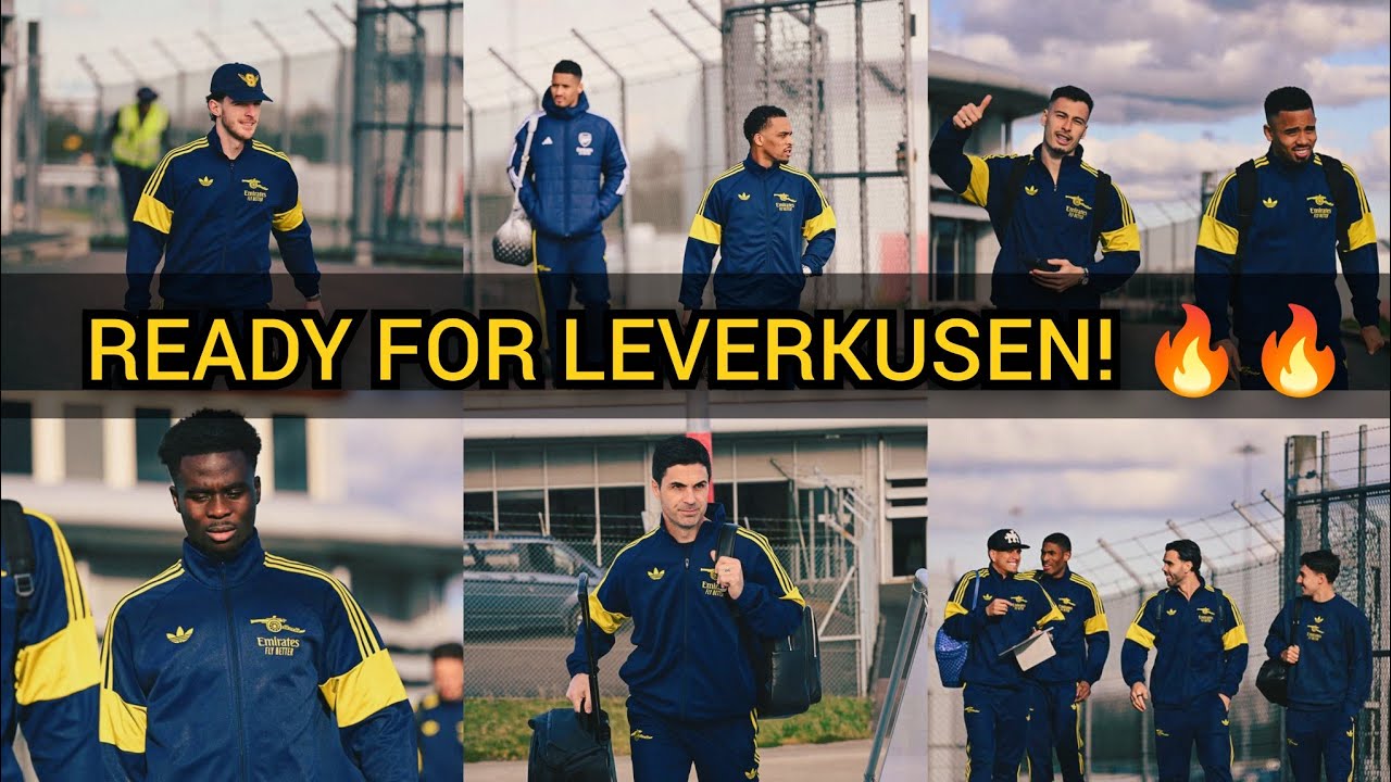 BREAKING: ✅Saliba, Rice & Trossard Travel With Arsenal Squad To Germany For Bayer Leverkusen Clash