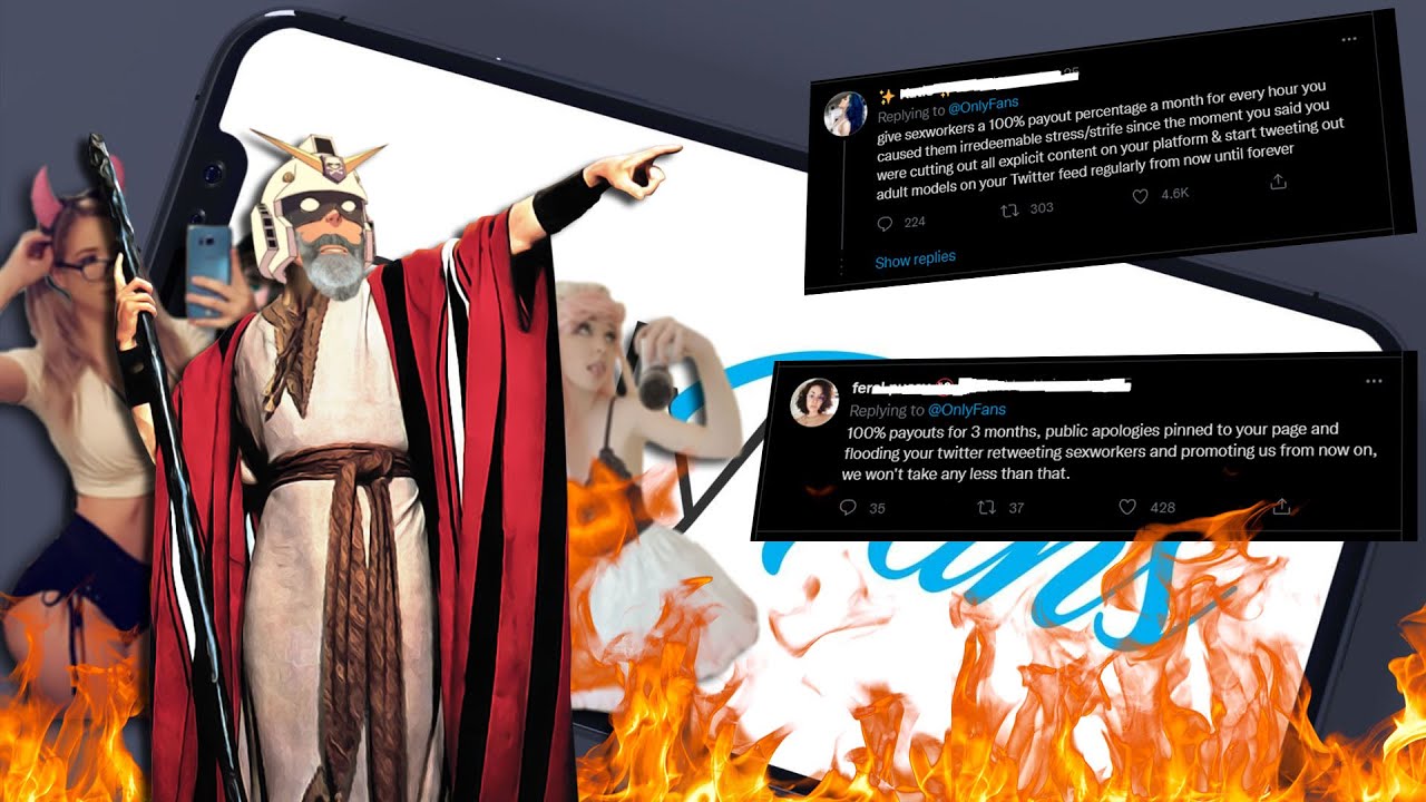 OnlyFans Back tracks & E-gurls lead a mass exodus while also demanding more money