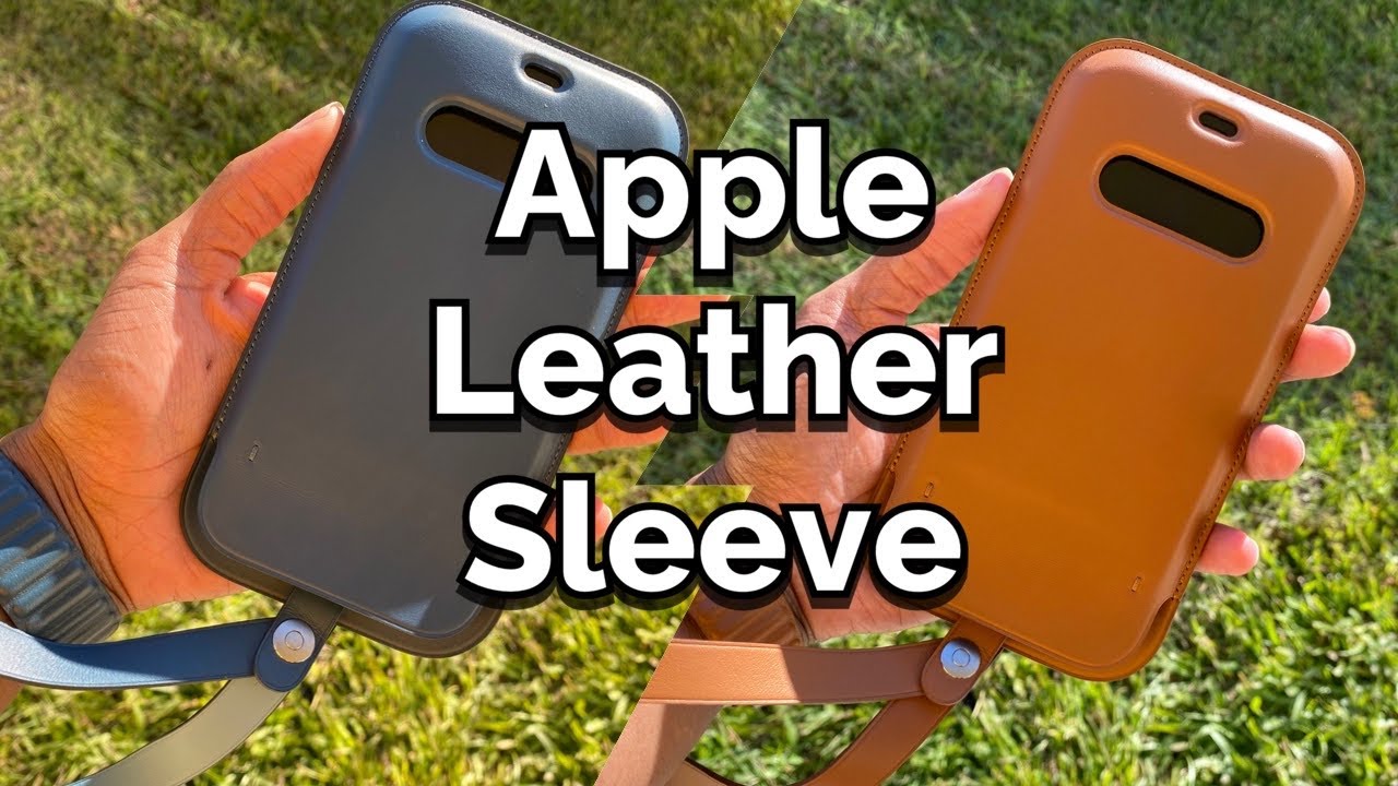 Hands on with Baltic Blue & Saddle Brown Leather Sleeve for Apple iPhone 12 Pro + Unboxing!