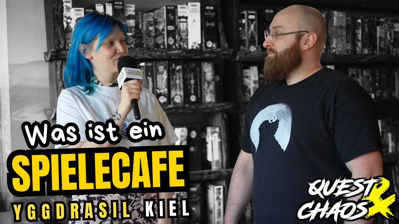 Zu Besuch im Spielecafe Yggdrasil in Kiel | Quest and Chaos Unterwegs