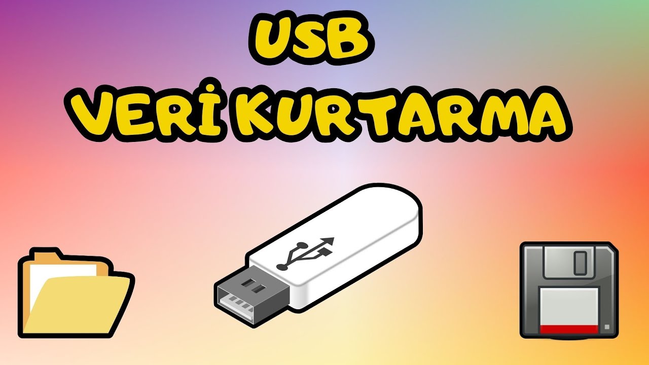 USB Bellek Silinen Dosya Nasıl Geri Getirilir ? - Veri Kurtarma Nasıl Yapılır ?