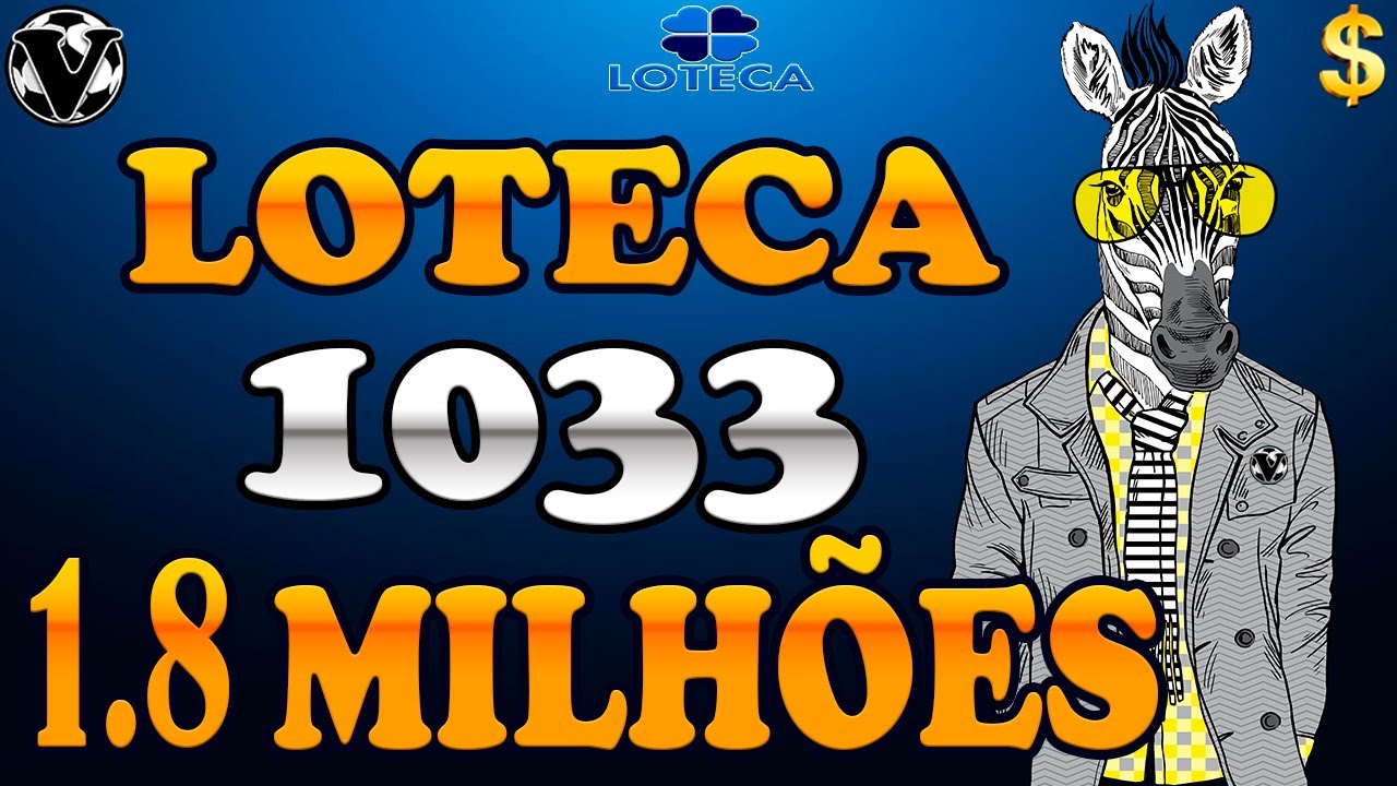 LOTECA 1033 - PALPITES DOS R$ 1.800.000,00