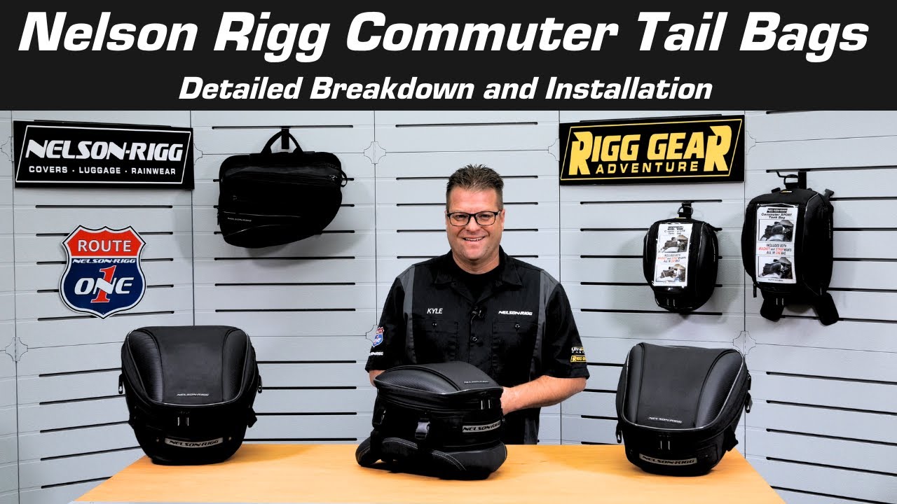 Обзор и установка багажной сумки Nelson Rigg Commuter | CL-1060-R Lite | CL-1060-S2 | CL-1060-ST2