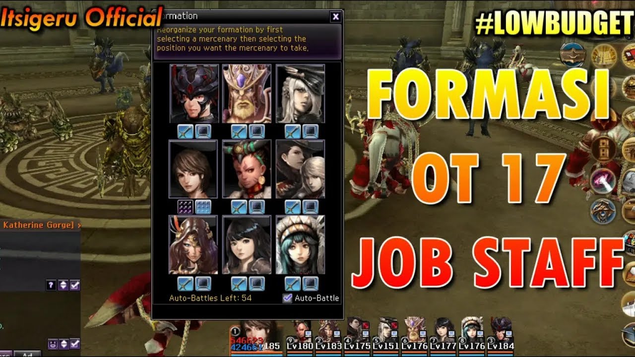 OT 17 - Staff Main Olympus Tower XVII (Low Budget) | Atlantica Online