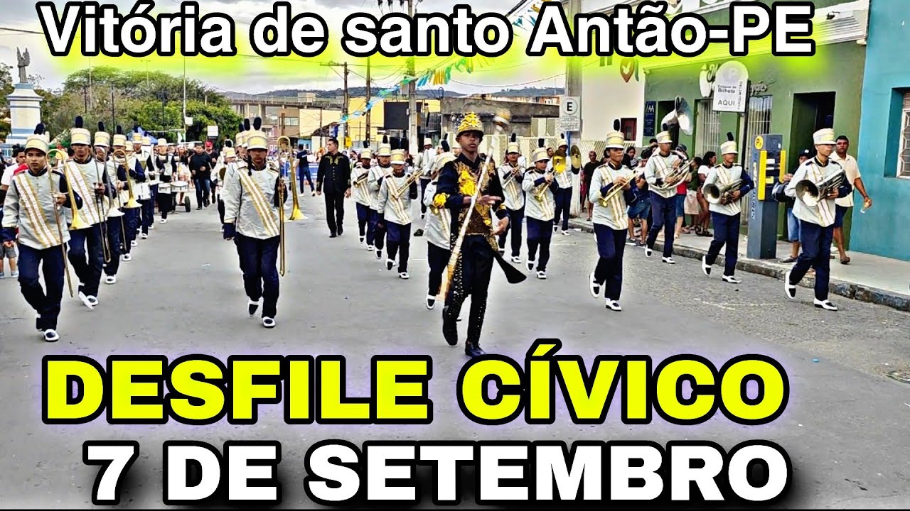 DESFILE CÍVICO 7 DE SETEMBRO 2025/ Vitória de santo Antão-PE