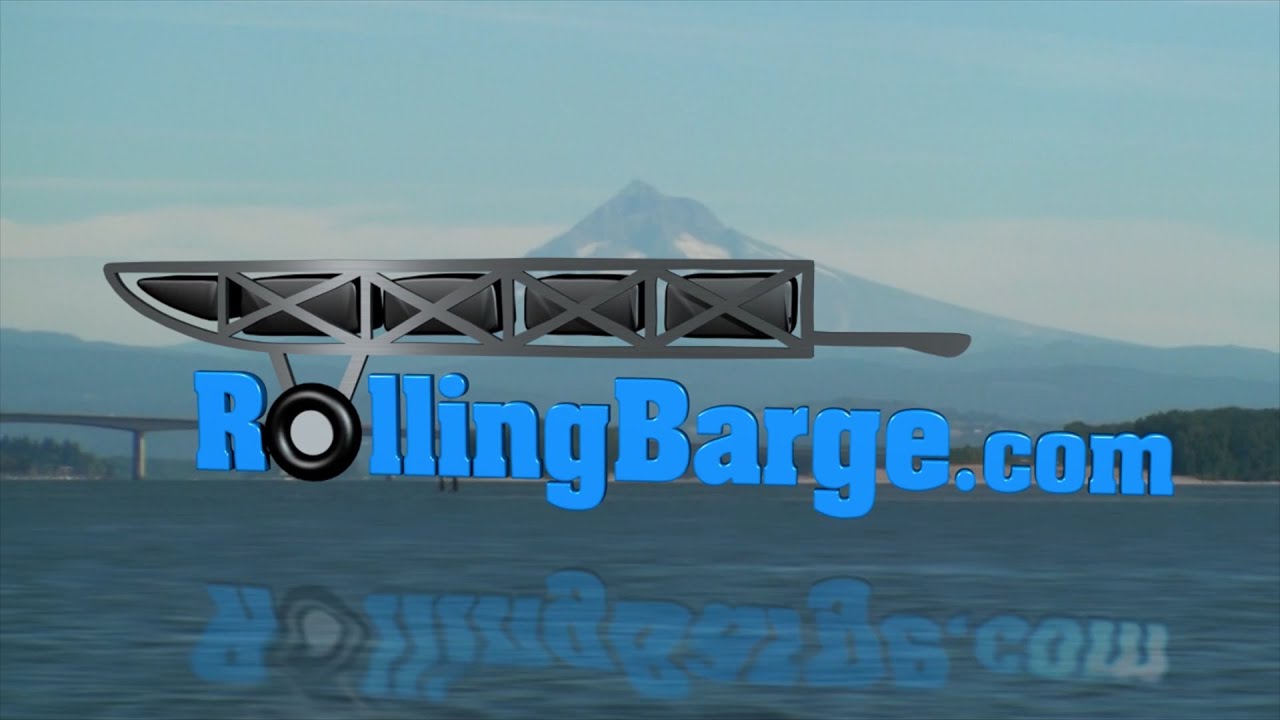 Rolling Barge Overview - Floating Dock Kits, Trail Bridge Kits, Party Barges