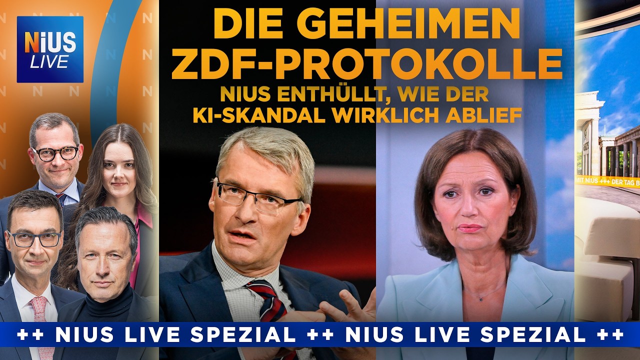 🚨NIUS exklusiv: Insider-Infos und geheime Videos aus der ZDF-Krisensitzung | NIUS Live 25.02.2026