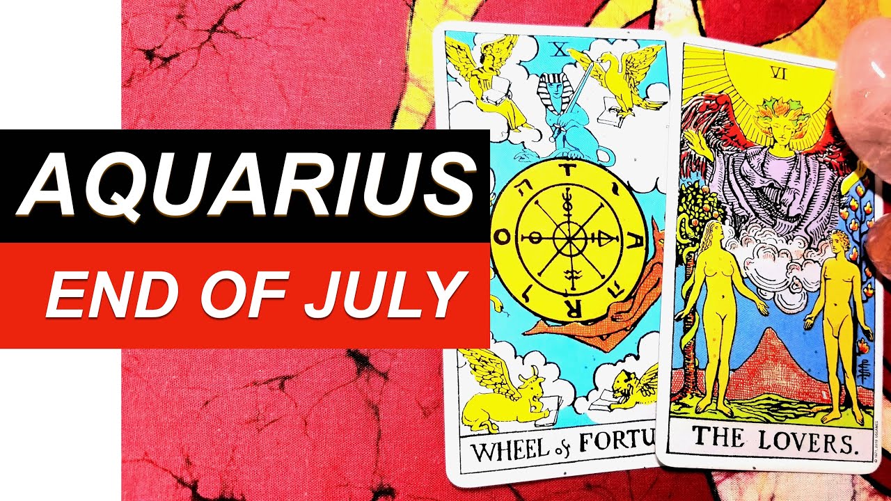 AQUARIUS SOMETHING THEY'RE NOT SAYING END OF JULY - Love Tarot Reading
