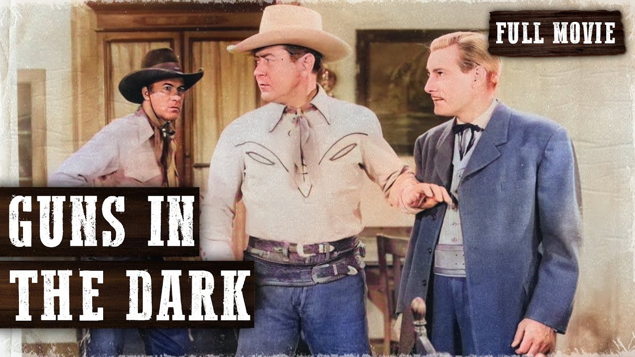 GUNS IN THE DARK | Johnny Mack Brown | Full Western Movie | English | Free Wild West Movie