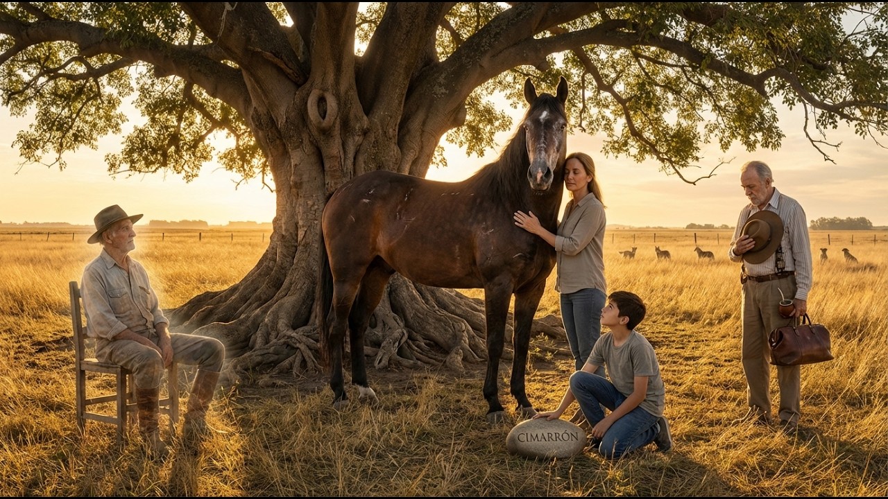 Este CABALLO defiende SOLO un CAMPO VACÍO de una JAURÍA por una PROMESA