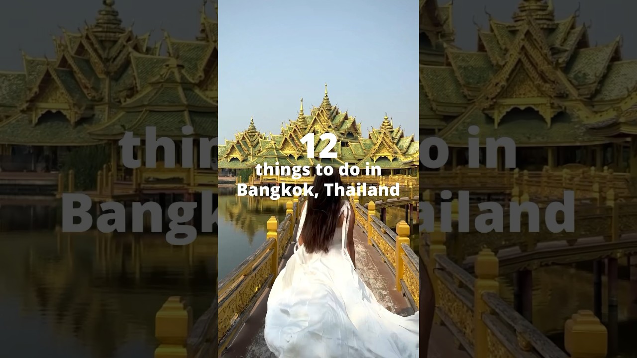 12 things to do in Bangkok, Thailand #travel #bangkok #thailand