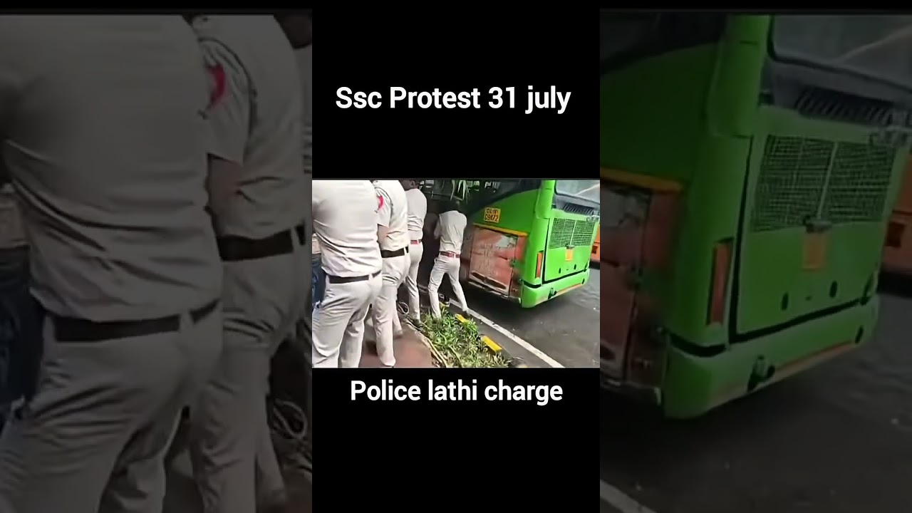 Ssc Protest 31 July all teacher ko mara #ssc #sscprotest #rakeshyadavsir