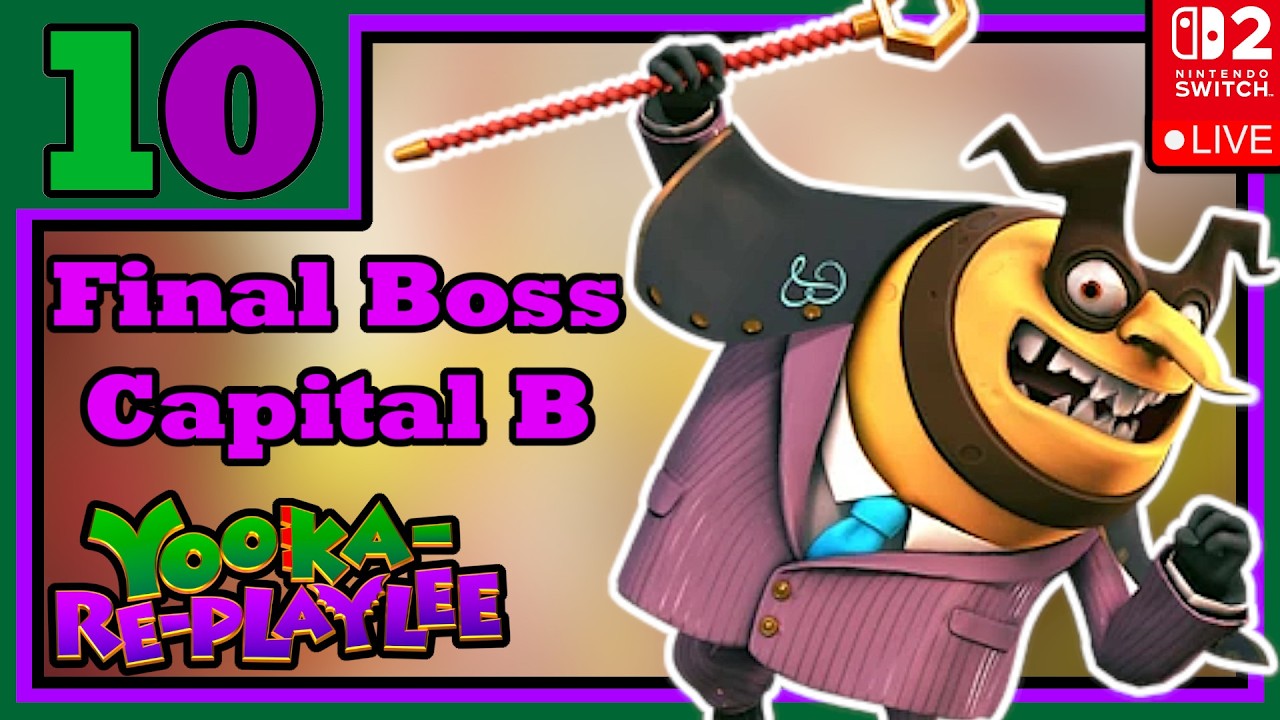 YOOKA-REPLAYLEE #10 🐝 Final Boss Capital B & Ending + 100% [ENDE]