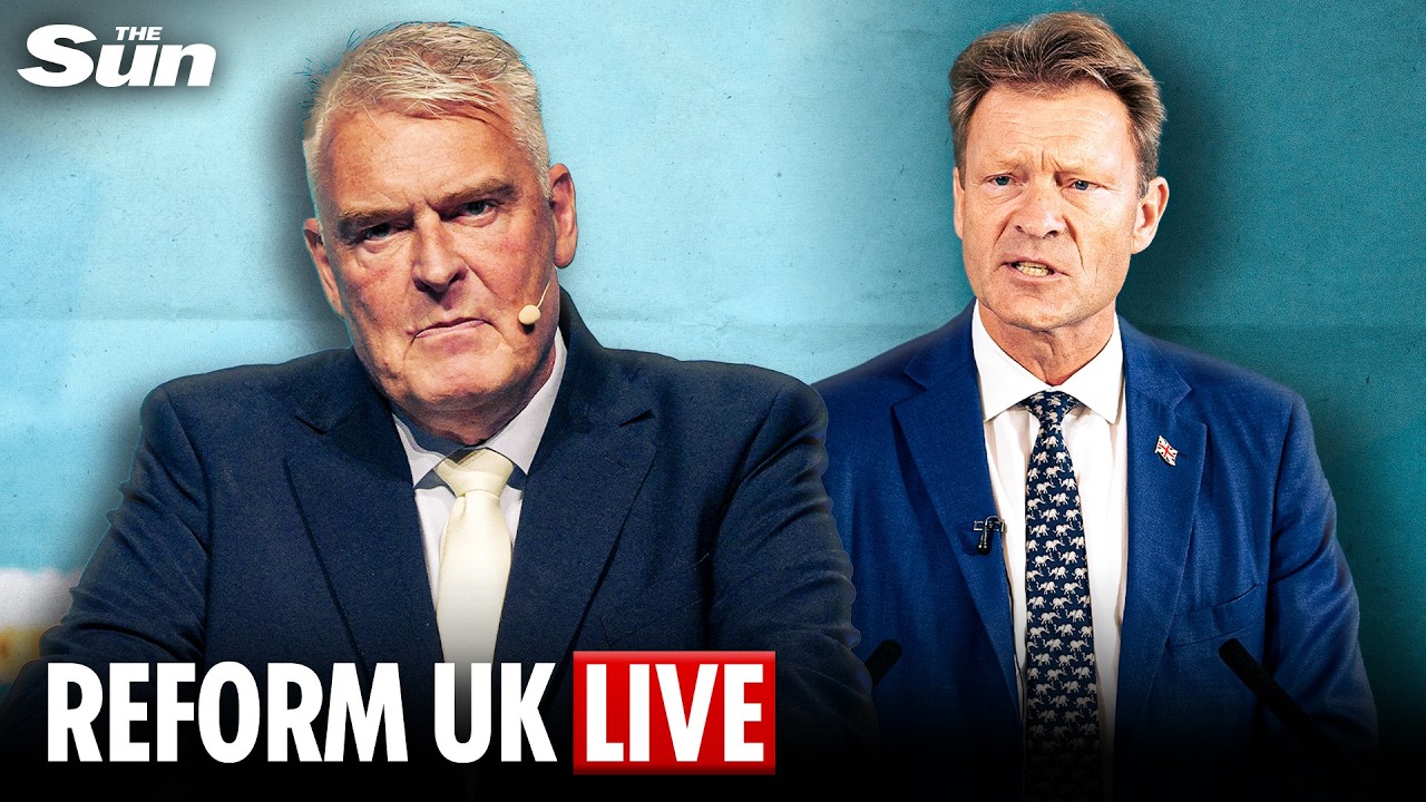 LIVE: Reform UK press conference in Westminster with Lee Anderson and Richard Tice