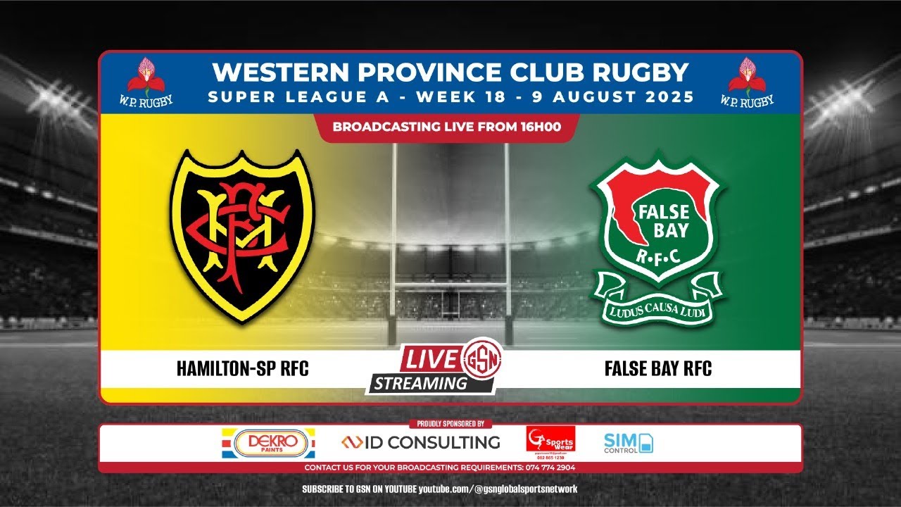 Hamilton-SP RFC vs False Bay RFC