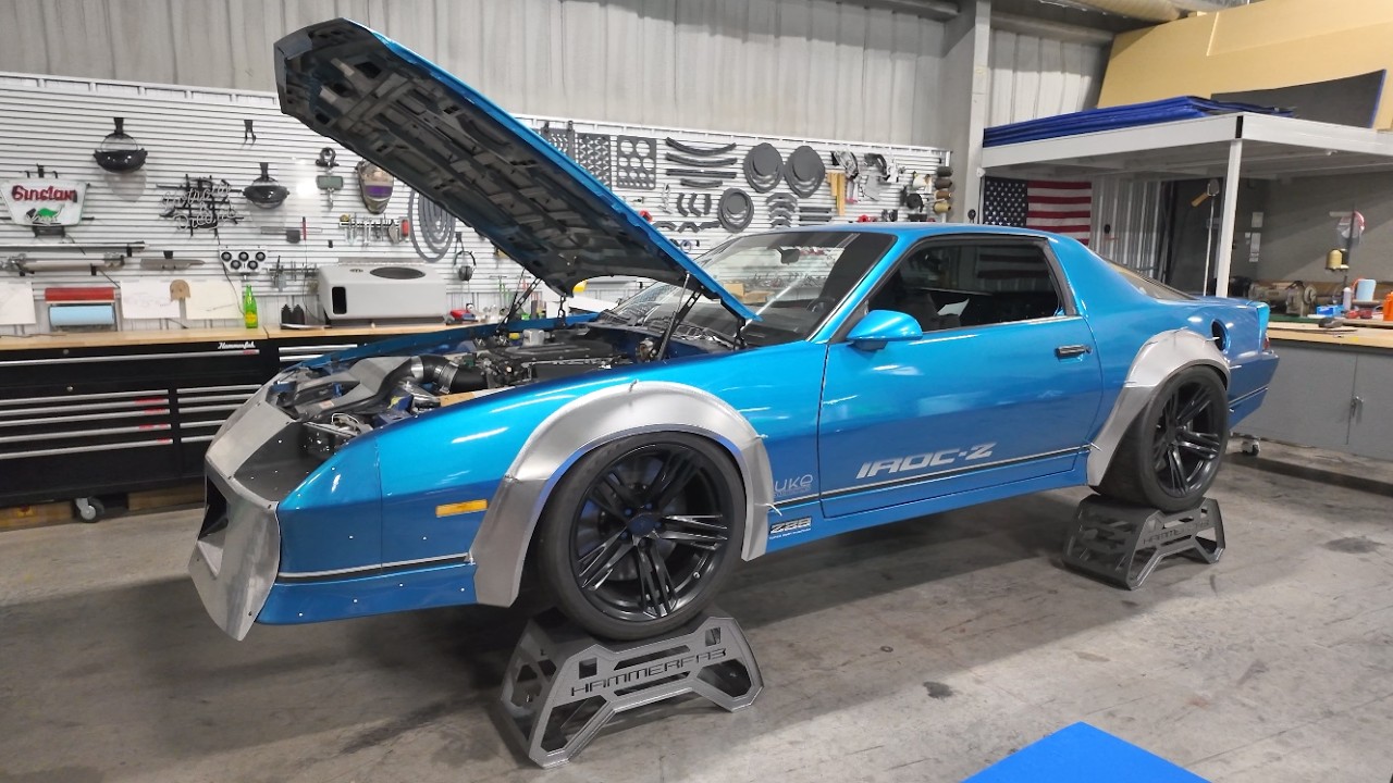 Обновление проекта IROC-Z Camaro 1985 года | Замена LT4 + модернизация Hammerfab