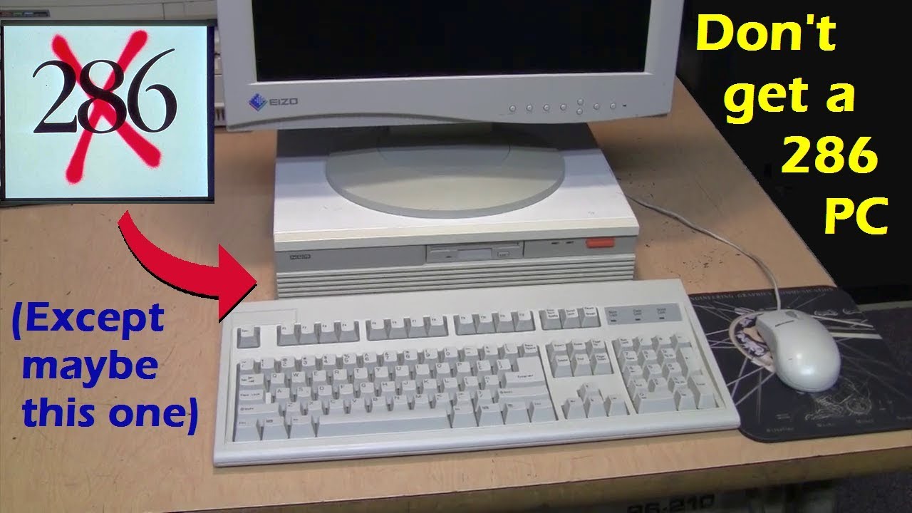 Why you don't want a vintage 286 PC -- but I like mine anyway