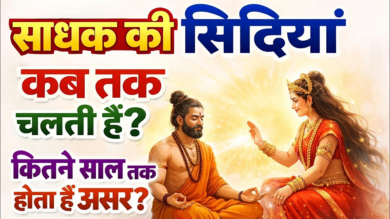 साधक की सिद्धियां 12 साल तक ही रहती हैं ? कितने साल बाद शक्तियां साथ छोड़ देती हैं ?