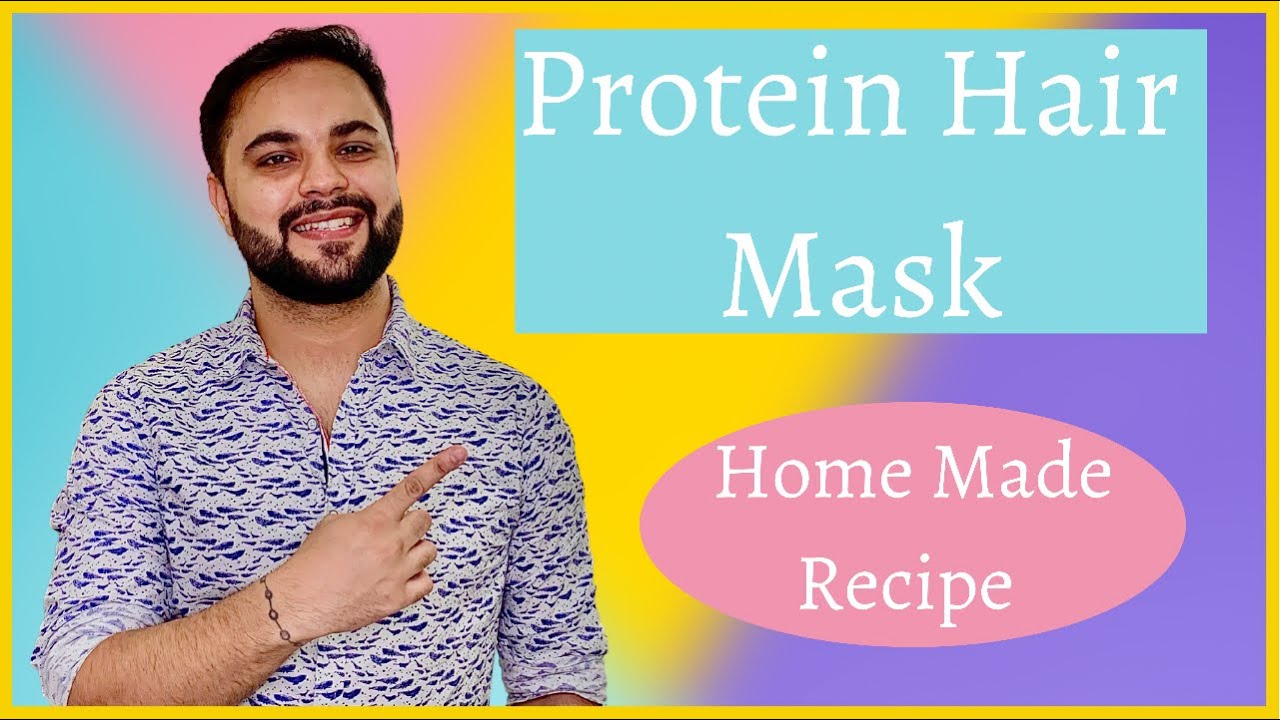 DIY Protein Hair Mask at Home || Shiny,Smooth Hairs Naturally