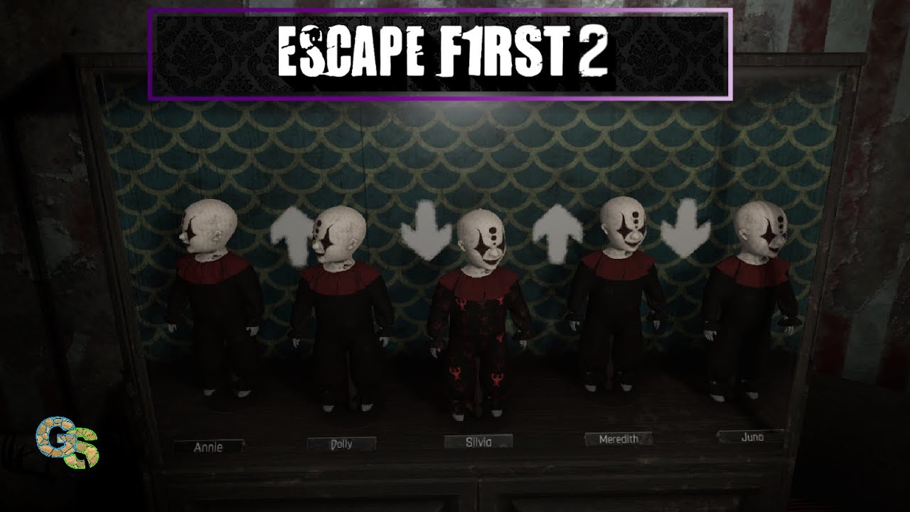 Back to the Psychotic Clown!- Escape the Room Ep. - Escape First 2: Psycho Circus 2