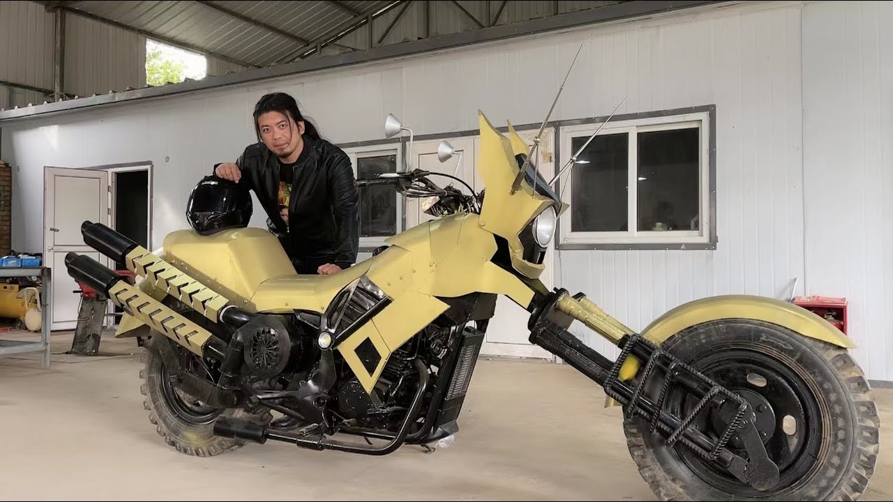 ENG) 變廢為寶！自製掃地摩托車 DIY Locust-shape Sweeping Motocycle【手工耿Handy Geng】