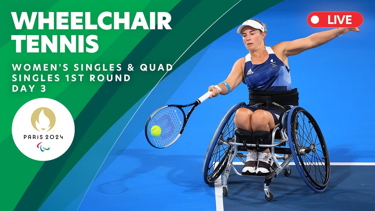 Wheelchair Tennis - Women's Singles & Quad Singles 1st Round | Day 3 | Paris 2024 Paralympics