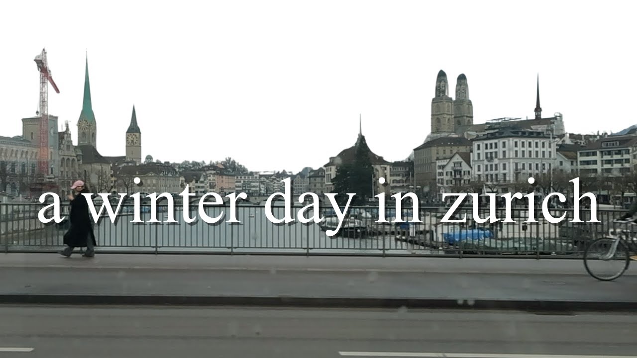 a winter day in zurich