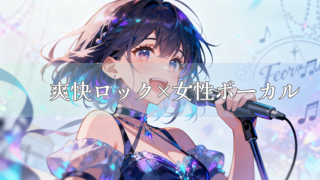 【作業用BGM】爽快ロック×女性ボーカル｜The Day We Said GoodbyeAnime Style Emotional Upbeat Rock