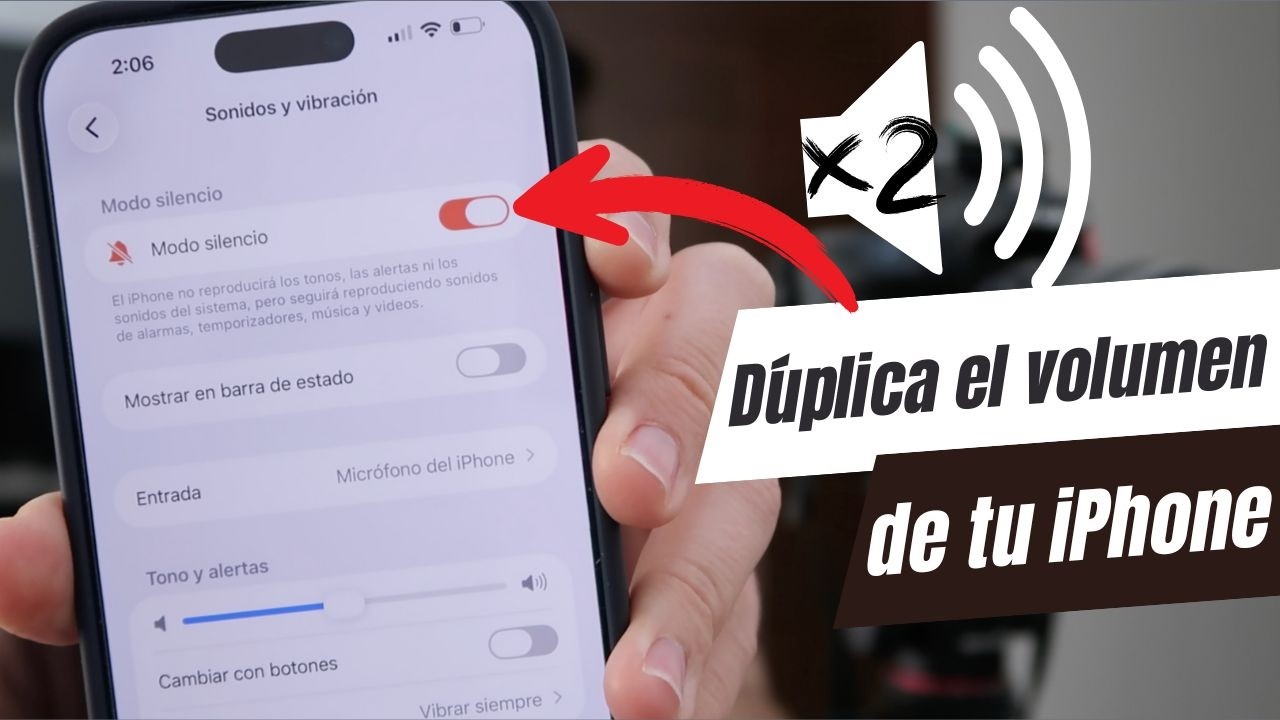 iOS 26 - INCREMENTA el VOLUMEN de tu IPHONE con este TRUCO 🔊📲