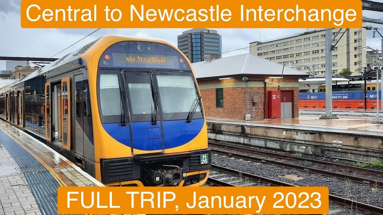 Train Travel Series Video 55: Central to Newcastle Interchange (Express)