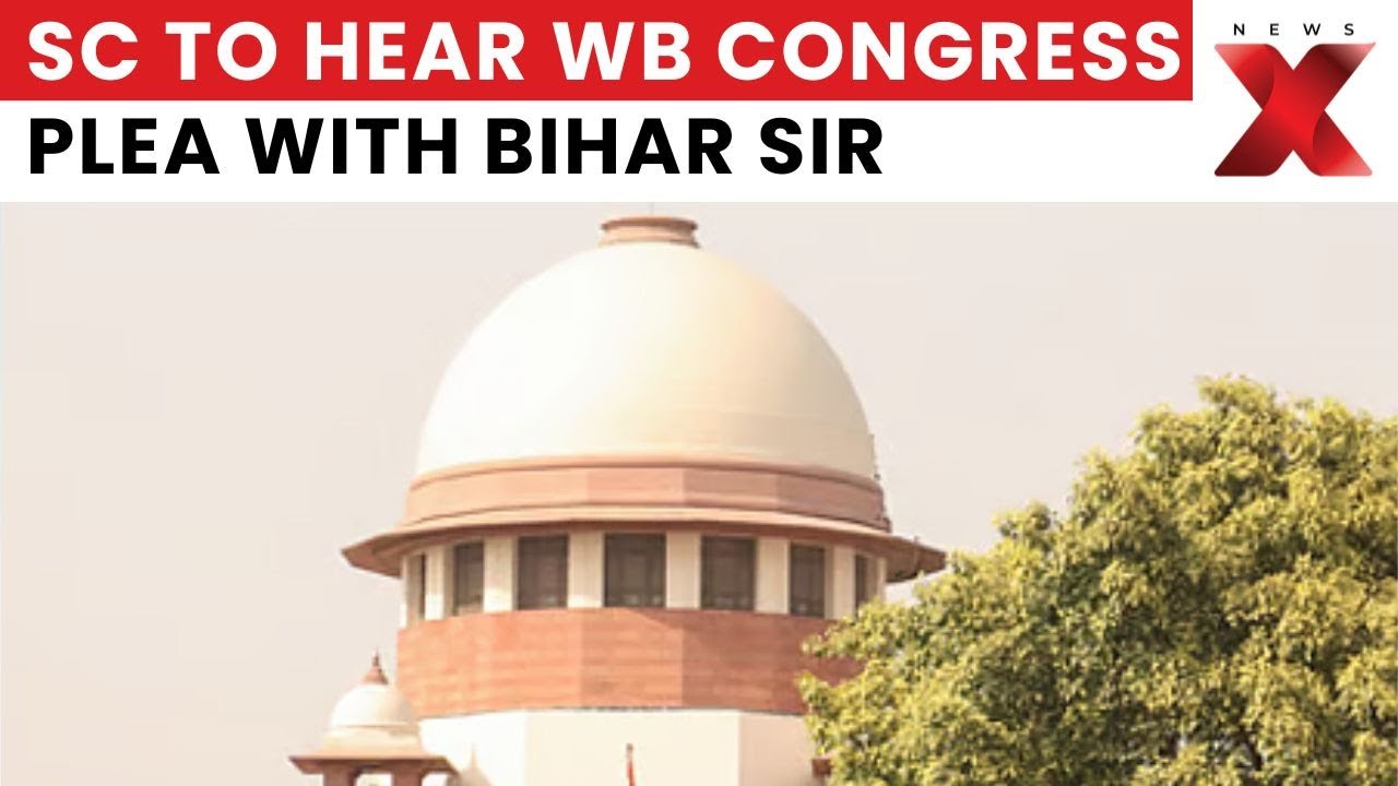 Nationwide SIR: Congress Urges SC to Consolidate West Bengal Electoral Roll Petition | NewsX