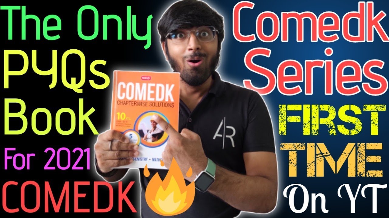The Only Book for Comedk 2021🔥🔥| COMEDK Previous Year Papers💯| New Series for Comedk 2021 🤩🙌 #comedk